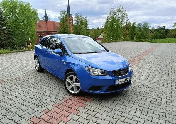 małopolskie Seat Ibiza cena 23999 przebieg: 173000, rok produkcji 2012 z Poznań